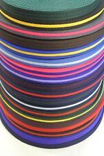 20mm Polyester Air Webbing 23 Various Colours Leads Straps 1m 2m 5m 10m 25m 40m