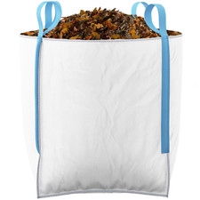 1 Tonne FIBC Builders Bulk Bag 85cm x 85cm x 85cm - Garden Building Waste Jumbo