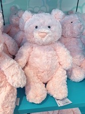 Jellycat Leola Bear Pink Bear Plush Toy Large Small Teddy Bear Dolls Great Gifts