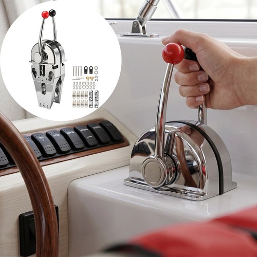 Boat dual control lever - dual, top