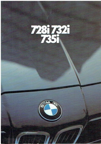 Bmw 728i 732i 735i e23 - bmw,