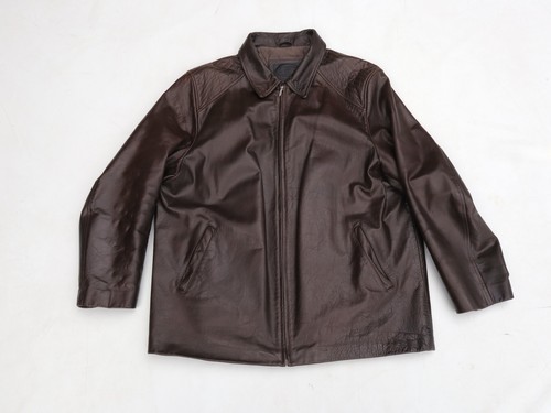 Vintage leather jacket 90s y2k - 90s,