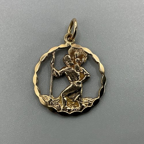 9ct gold christopher - gold,