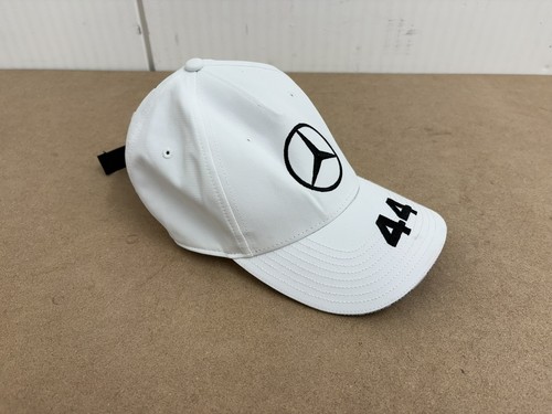 Mercedes benz white flat - white, brim