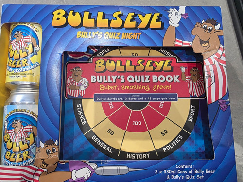 Bullseye bully quiz night - bullseye,