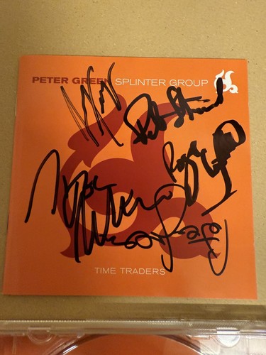Signed peter green - signed, splinter