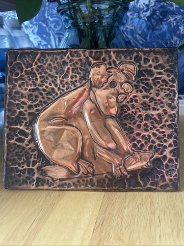 Vintage copper wall - copper, art