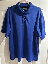 Ben Hogan Performance Golf Polo Shirt In Blue Size XL In VGC