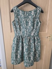 Zara Green Floral Lace style