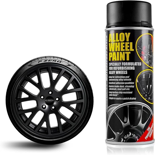 Motorsport black alloy - alloy, wheel