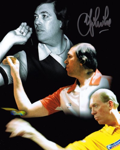 John lowe dart legend signed - john,