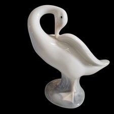 Lladro Preening Goose Figurine