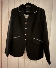 Just Togs Black Show jacket Size 18