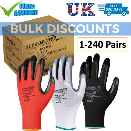 Premium nitrile coated work - premium,