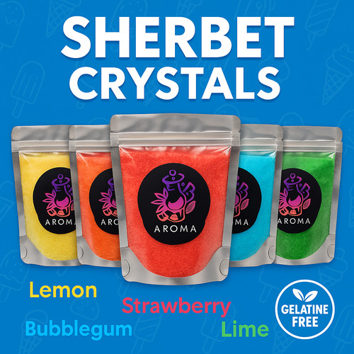 Sherbet crystals sweet dust - sherbet,