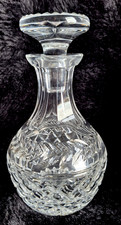 Beautiful Stuart Star Cut Lead Crystal Arundel Pattern decanter & stopper