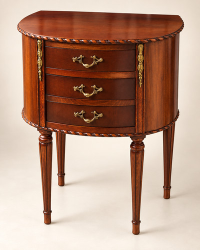 Vintage mahogany bow front - vintage,