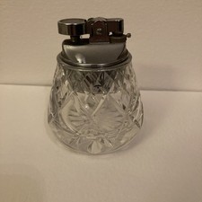 Vintage Crystal Table Lighter