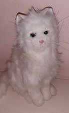 FURREAL FUR REAL CAT LULU CAT 2006 PLUSH INTERACTIVE DOLL WHITE WHITE
