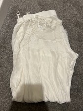 Khaadi Silk Cream Trousers