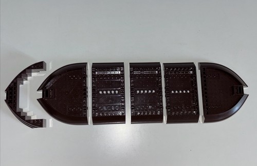 Vintage lego pirate ship hull - vintage,