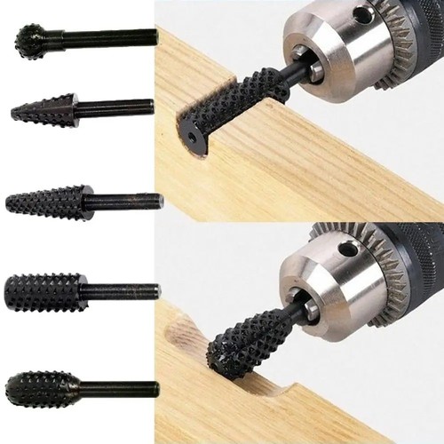 5pcs titanium coated - drill, bit