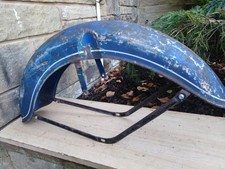 BSA BANTAM D7/10/14 FRONT MUDGUARD WITH STAYS 