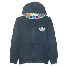 Adidas Black Full Zip Hoodie