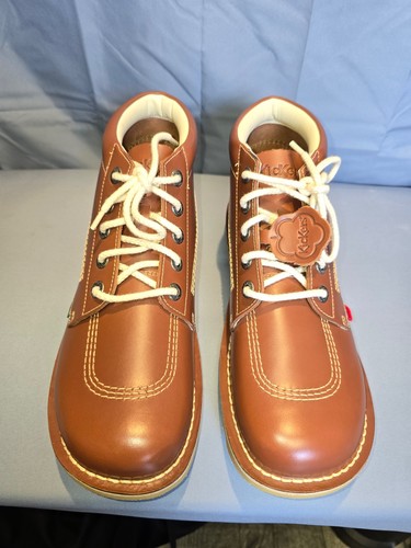 Kickers brown leather - kickers, ankle