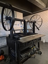 Argentinian Adjustable Height Asado Parilla Santa Maria BBQ Grill