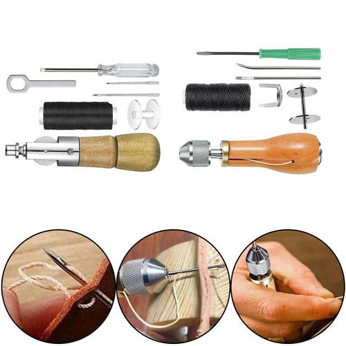 Leather canvas repair - leather, tool