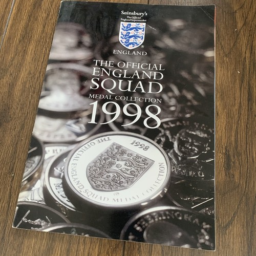 Official england squad 1998 - official,