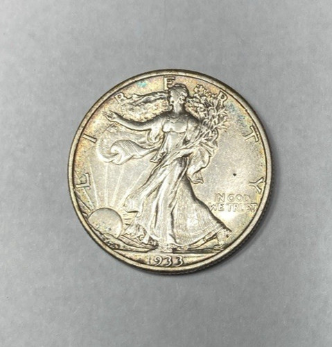1833 walking liberty - 1833-s, half