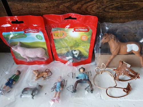 Schleich job lot - lot, new