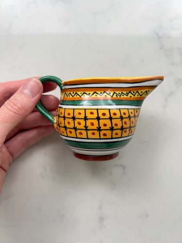 Antique italian deruta hand - italian,, deruta,