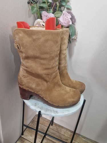 Ugg tan suede - ugg, heel
