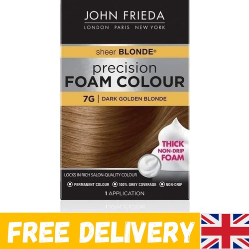 Sheer blonde foam hair dye - "sheer, 7g