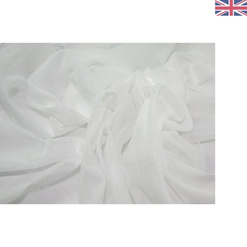 152cm wide white muslin 100 - 152cm,