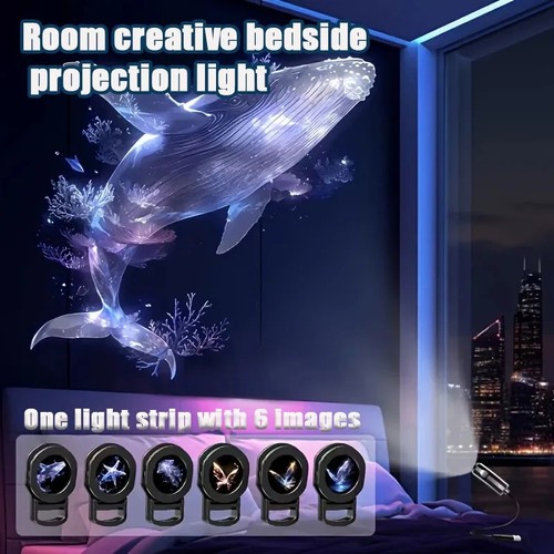Led ocean projector night - led,