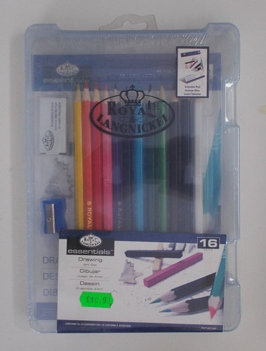 Coloured pencil set from royal - coloured,
