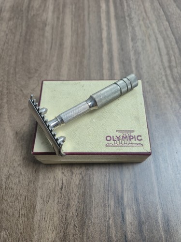 Vintage olympic safety - olympic, razor