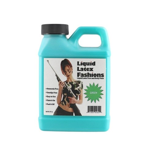 Green liquid latex - green,