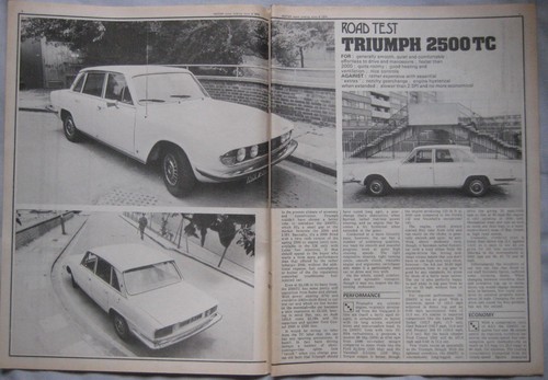 1974 triumph 2500tc original - 1974,