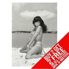 BETTIE PAGE BB4 POSTER ART