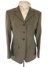 Ladies R H Mears Pure Wool Keepers Tweed Show Jacket 34”.     Ref  O05