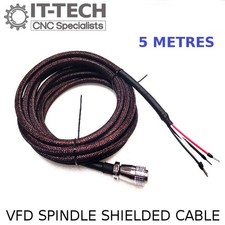 CNC VFD Cable 5m PUR 15AWG