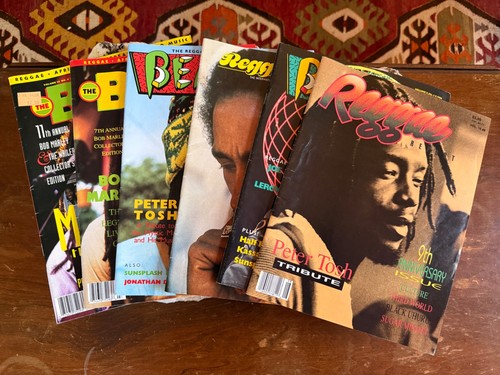 Vintage reggae magazine lot - magazine,