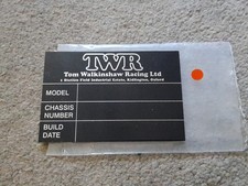 INTERESTING JAGUAR TWR RACING