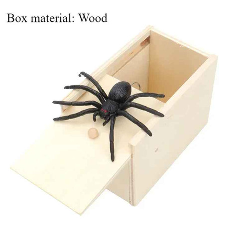 Trick spider scare - trick, prank