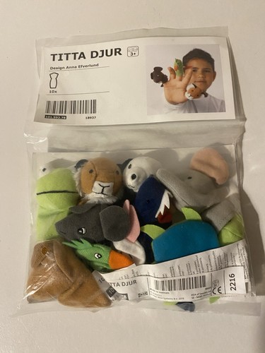 New ikea titta djur finger - new,